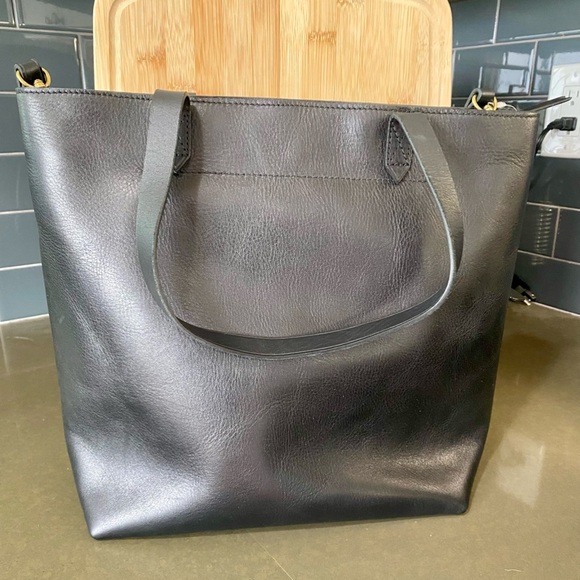 Madewell The Zip-Top Medium Transport Tote NWT - Picture 6 of 8